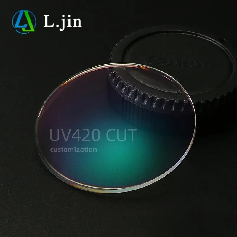 Factory Price Wholesale Cheap Price 1.67 Index High Quality Blue Block HMC Coating Lens UV420 Protection Optical Lenses for Sale