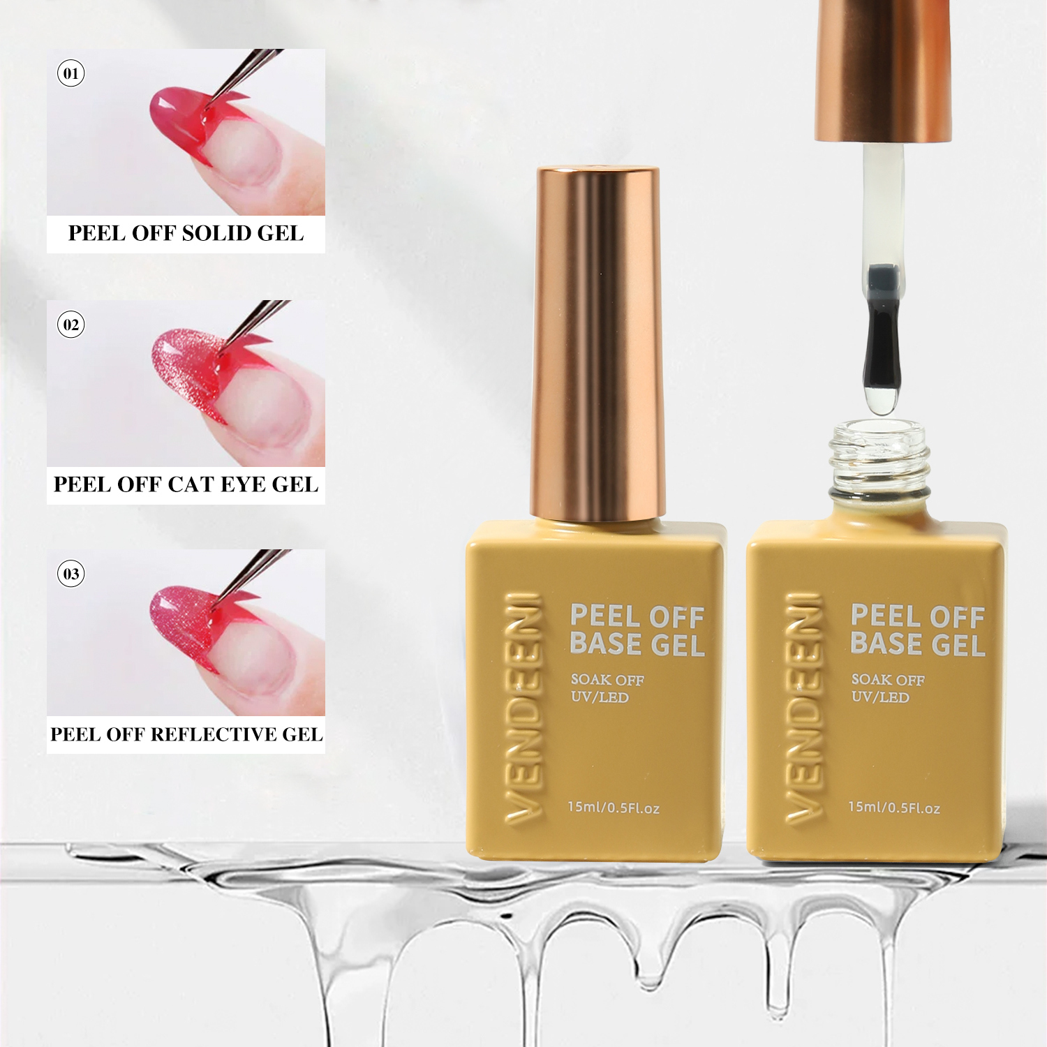 Gel de base pelable