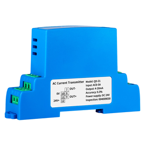 0-1A 0-5A 0-10A 0-a 0-15A ingresso AC DC trasduttore corrente CC sensore di corrente 4-20mA 0-20mA 0-10V 1-5V RS485 AC trasmettitore di corrente - Product Image 1