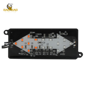 Çoklu gösterge ışıkları uyarı DC 12V 24V trafik işaretleri LED ok ışık sinyal kurulu patron ok işareti LED ışık kamyon araba için - Product Image 5