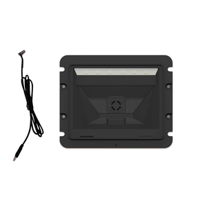 MF61 Omnidireccional 1D 2D Código QR PDF417 Passport MRZ Escáner de código de barras con USB RS232 CCD Fuente de luz Lector de quiosco de autoservicio