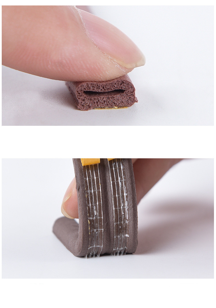 d type foam sealing strips weather stripping door seal strip