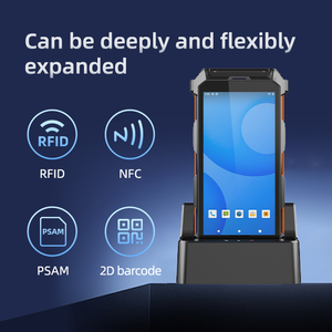 A lunga distanza UHF RFID Reader PDA Impinj Android palmare magazzino inventario 20m lungo raggio lettore RFID - Product Image 6
