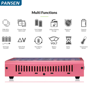 EV-Peak <span class=keywords><strong>CQ3</strong></span> 100W 4チャンネル6sリチウム電池バランス充電器デジタル液晶画面モデルドローン電池充電器 - Product Image 3