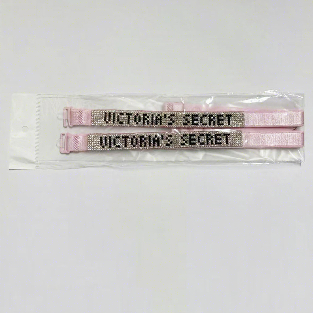 Sangle Victoria's Secret avec strass-rose
