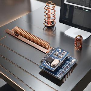 RF Codec modülü 315/433MHz kablosuz uzaktan kumanda anahtarı RF modülüne seri iletişim - Product Image 6