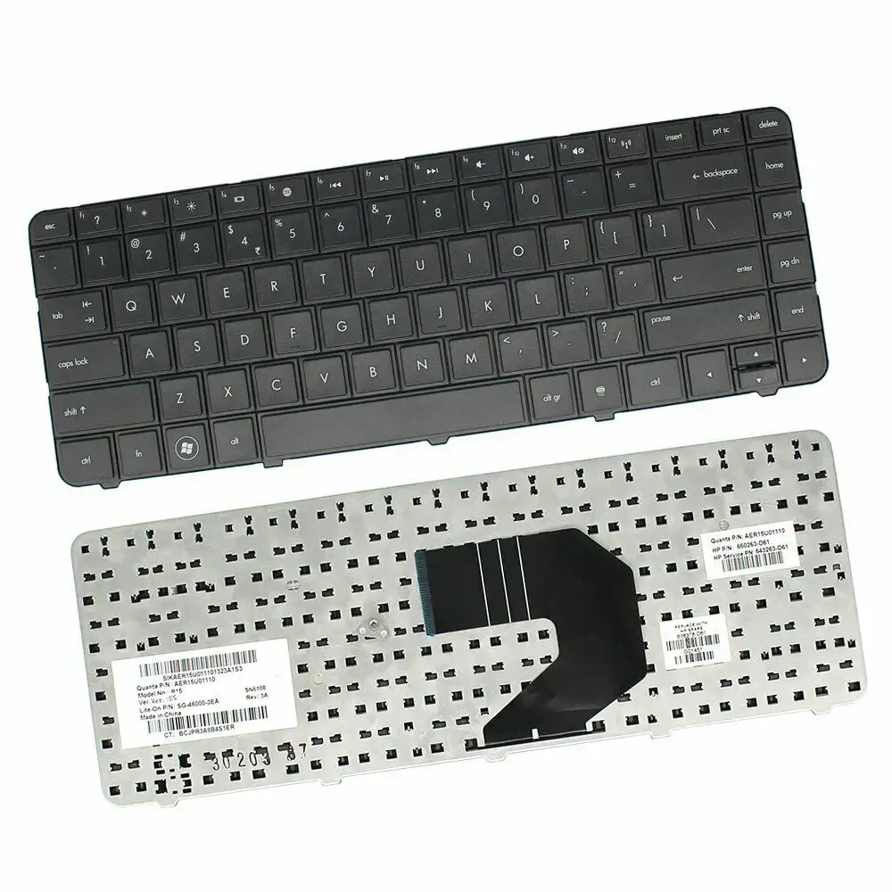 US GR DK HU CZ UK SPLA HP COMPAQ CQ57 430 435 630 G4 G6CQ43ラップトップキーボードCQ42用の真新しいCQ42teclado