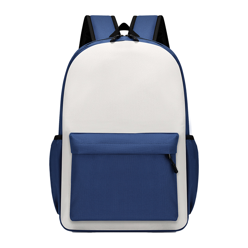 801 Dark blue+White