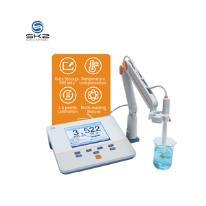 Ph0.1 Ph ölçer çözünürlük multiparametre 1-5 puan kalibrasyon Ph ölçer tezgah üstü Ph ölçer 3 In 1 - Product Image 1