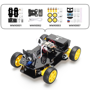 Tscinbuny Kit combinazione casuale ruota di gomma ESP32 WROOM32 scheda di sviluppo robotico funzioni di base Kit di strumenti per Arduino - Product Image 1