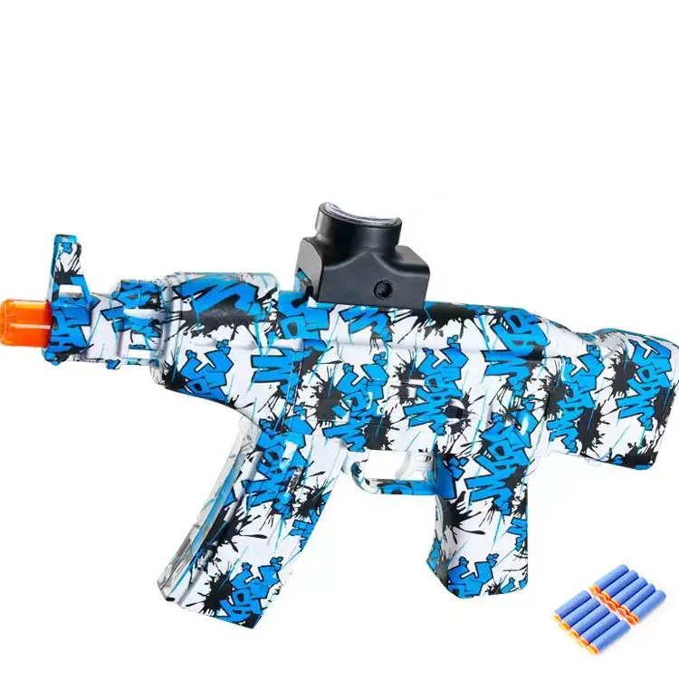 Automatische volle Graffiti elektrische Spielzeug Splatter Ball Gun Outdoor für Erwachsene und Kinder Splat Gun Shooting Team Game