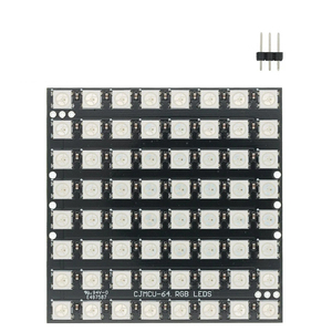 Matrix 8x8 64 DIY Gyver Lamp WS2812B LED Digital Flexibel Individuell adressierbar Panel Pixel Light Display Board DC5V - Product Image 1