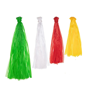 Borse a rete riutilizzabili OEM per la spesa borse per la spesa in corda di nylon robuste borse a rete in rete con manico per la conservazione di frutta e verdura - Product Image 5