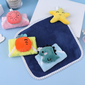 ผ้าขนหนูกำมะหยี่ลายการ์ตูนสำหรับเด็กสามารถแขวนในห้องครัวห้องน้ำบ้าน - Product Image 3