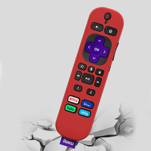 Custodia protettiva per telecomando in Silicone morbido antiscivolo per telecomando Roku Voice Remote Pro 2021 - Product Image 4