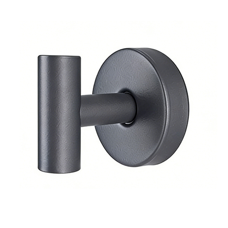 Ventouse en forme de T en acier inoxydable, grise