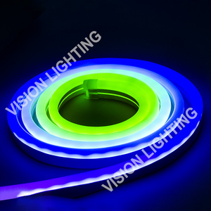 Paesaggio ad alta luminosità 24V IP65 a caccia di pixel colorati programma luci al neon RGB - Product Image 2