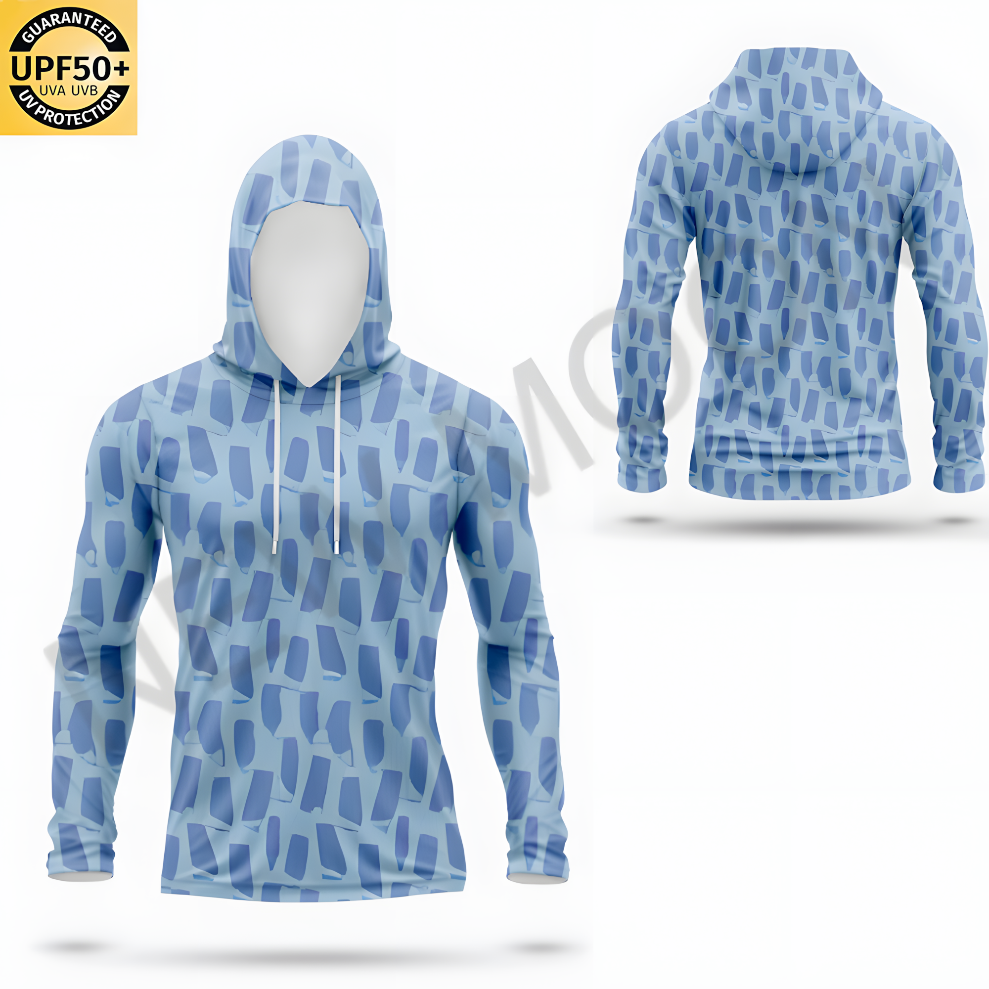 Camouflage blue