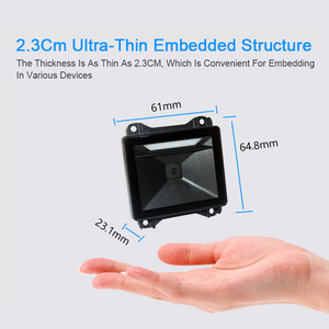 Edoo Hochgeschwindigkeits-USB Rs232 Com Barcode Reader Mini 2d Barcode Scanner Modul Für Kiosk - Product Image 6