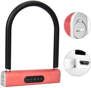 スマートアラーム自転車ロックAPPコントロールGPSインテリジェント<span class=keywords><strong>U</strong></span>ロックスマートパスワードバイクロック