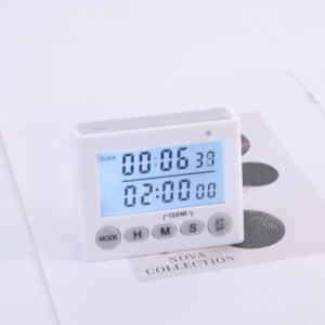 Factory Custom White Einfachheit Multi mode 24h Smart Touch Mini Studie Küchen timer - Product Image 2