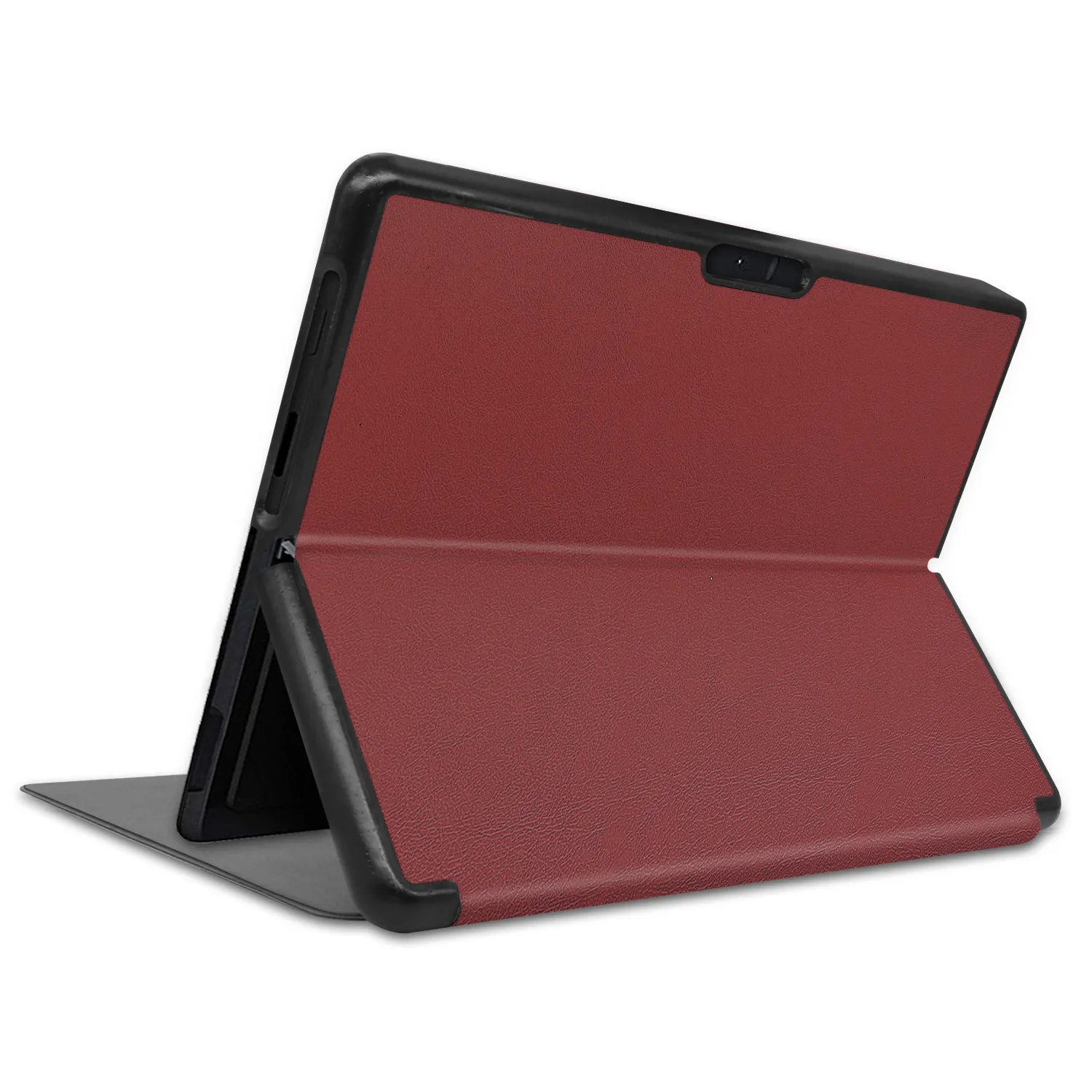 Yapears Leather Case Voor Surface Pro X Lederen Tablet Cover 2019