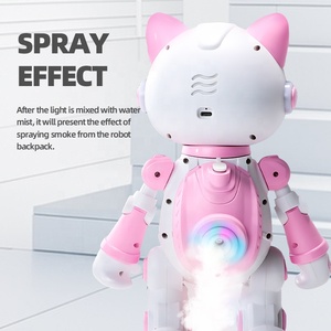 Robot inteligente de Control remoto con detección de gestos, juguete educativo inteligente AI, Robot de programación de pulverización deslizante para caminar con luz LED - Product Image 4