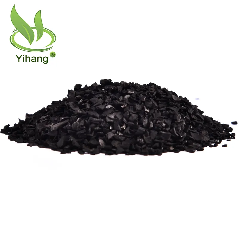 Water treatment is used for gold processing to recover coconut shell particle activated carbon