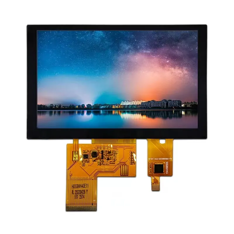 5インチtft lcd PI容量性タッチスクリーン800x4805インチLCD (H) TFTLCDディスプレイスクリーンH-DMIモニター5インチタッチスクリーン