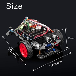 WGZX Smart Robotic Car Kit zum Erlernen der Programmierung und zum Erlernen der Erfahrung von Assembly Adults Kids