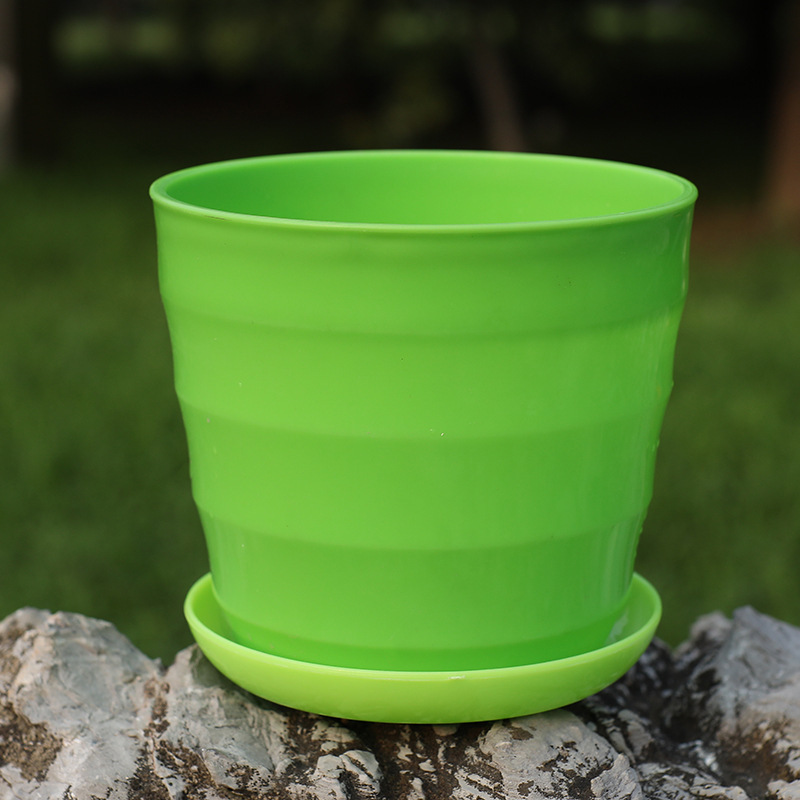 Thickened green tray