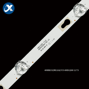 <span class=keywords><strong>LED</strong></span> תאורה אחורית עבור טלוויזיה TCL 49 אינץ 3V 1W 49HR332M11A2 <span class=keywords><strong>V3</strong></span> 49D1200 11*3 אור רצועת טלוויזיה <span class=keywords><strong>LED</strong></span> בר תאורה אחורית רצועות