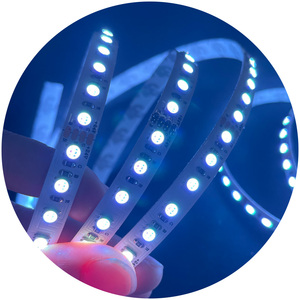 120 чипы/м Светодиодная лента Rgb Dot Free DC24V светодиодная лента Rgb 8 мм PCB Smd3535 Светодиодная лента Rgb для профиля неонового эффекта - Product Image 2