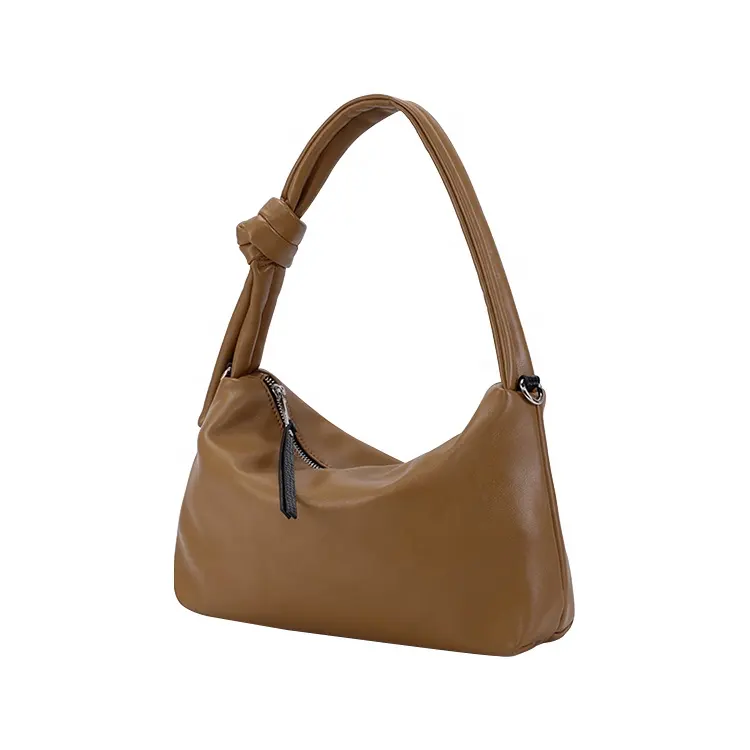 Ladies premium sense niche pu unit price bag Women's PU underarm bag
