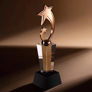Kristal Modern özel basit kupa onur prim iş hatıra hediye K9 kupa - Product Image 3