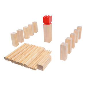 12 thanh số cho <span class=keywords><strong>kubb</strong></span> pins ngoài trời bãi cỏ bằng gỗ ném trò chơi cho người lớn và trẻ em gia đình vườn trò chơi với Dowel hộp đóng gói - Product Image 6