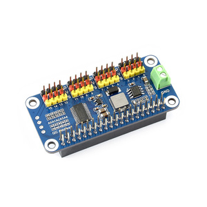 <span class=keywords><strong>Raspberry</strong></span> <span class=keywords><strong>Pi</strong></span> 4b/3b/Nul W 16-weg Stuurinrichting Aandrijving Board Pwm Drive Module 12c Interface - Product Image 3