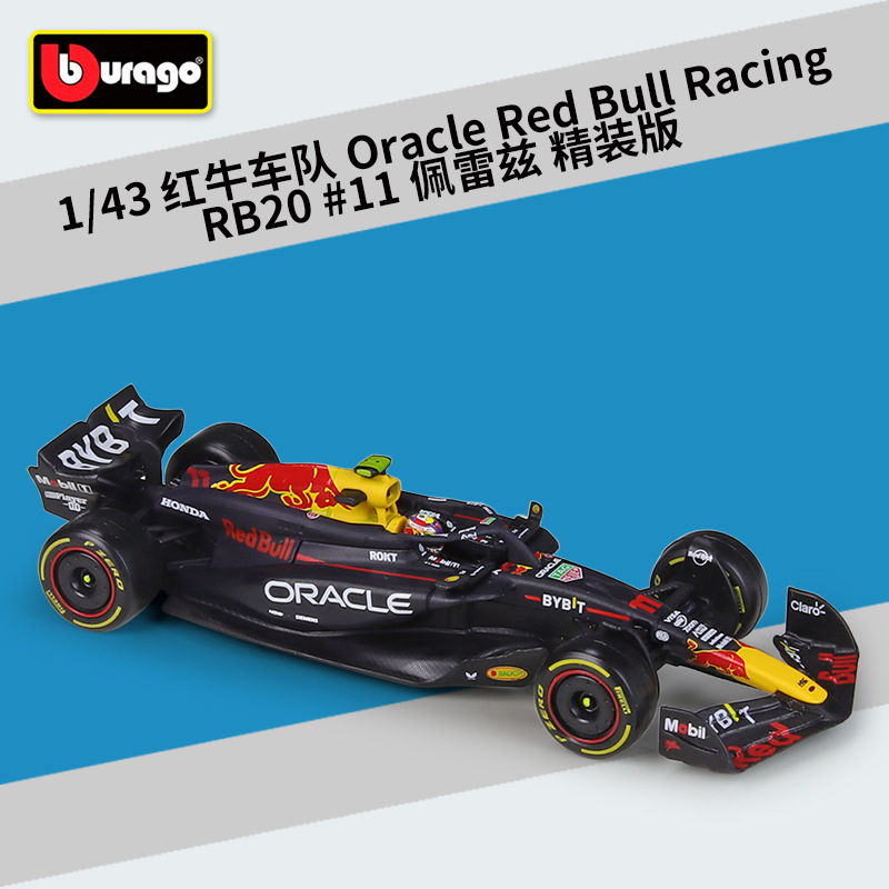 #38098 tapa dura red bull rb20#Temporada 11 Perez 2024