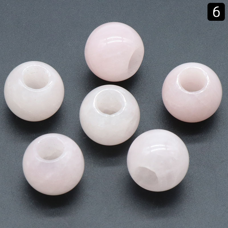 Foro da 20 mm, cristallo rosa da 8 mm (singolo)