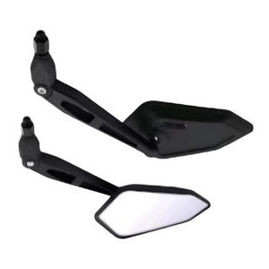 Universal retro-sửa đổi xmaxvision phía trước xe máy Xử Lý Thanh kết thúc gương chiếu hậu gia cố nylon + kính cho xe máy - Product Image 2