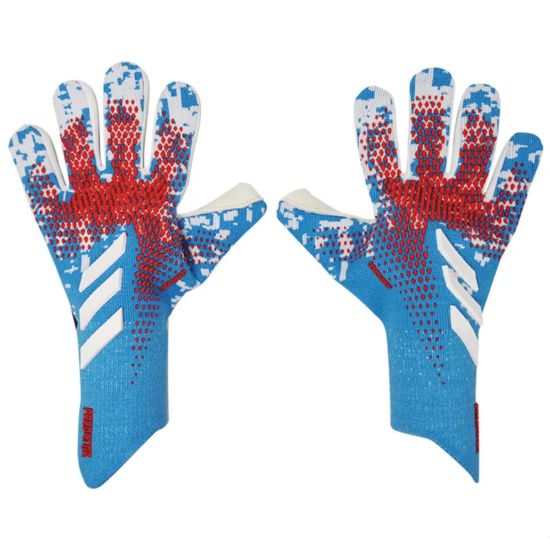 Nuovi guanti da portiere di calcio per adulti guanti da portiere in lattice antiscivolo spessi resistenti all'usura professionali