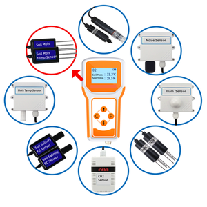 LOTE DIGITAL RS485 TEMPERATURA DE HUMEDAD DEL SUELO EC SALINIDAD NPK PH SENSOR DE LECTURA A TIEMPO PARA AGRICULTURA - Product Image 2