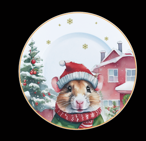 <span class=keywords><strong>Mikasa</strong></span> kỳ nghỉ truyền thống Bộ đồ ăn Sứ 7.5 ''side tấm 10.5' 'bữa ăn tối tấm - Product Image 1