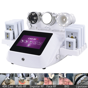 Portable 40k S Body <strong>Shape</strong> <strong>6</strong> in 1 Fat Removal Vacuum Fat Burning Cellulite Reduction <strong>Face</strong> Lift Machine - Product Image 5