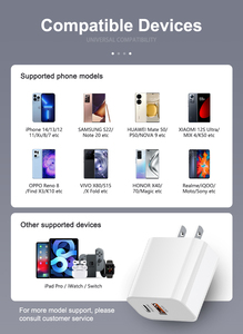 最高のUSEUUKプラグタイプC電話電源アダプターiPhone用超高速充電壁USBC充電器11 12 13 14 15 Plus Pro Max - Product Image 6