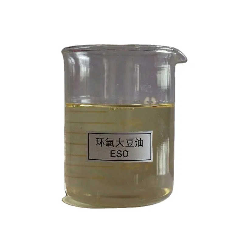 Directo de fábrica de alimentos grado ampliamente utilizado no-tóxicos plastificante y estabilizador cas 8013-07-8 epoxidado de aceite de soja ESO para PVC