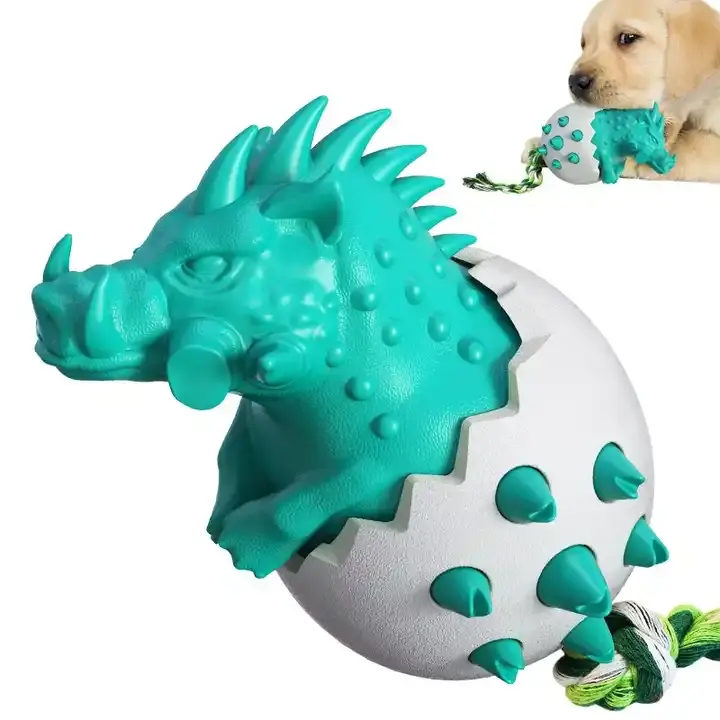 Aksesori anjing besar mainan kunyah anjing Perancis Bulldog perlengkapan pembersih gigi produk hewan peliharaan Kong mainan anjing kualitas tinggi mainan hewan peliharaan karet