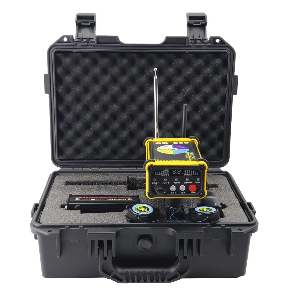 GR-200 Long Range Gold Metal Detector with Silver Underground Search System GR200