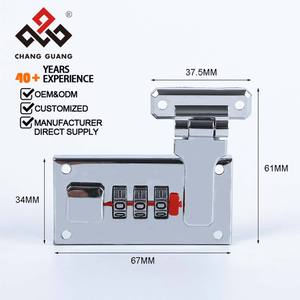 Kết Hợp Khóa 3 Chữ Số Mật Khẩu Khóa Kim Loại Vali Khóa Khóa Phần Cứng Cho Túi Phụ Kiện 3 Chữ Số Kết Hợp Khóa - Product Image 3