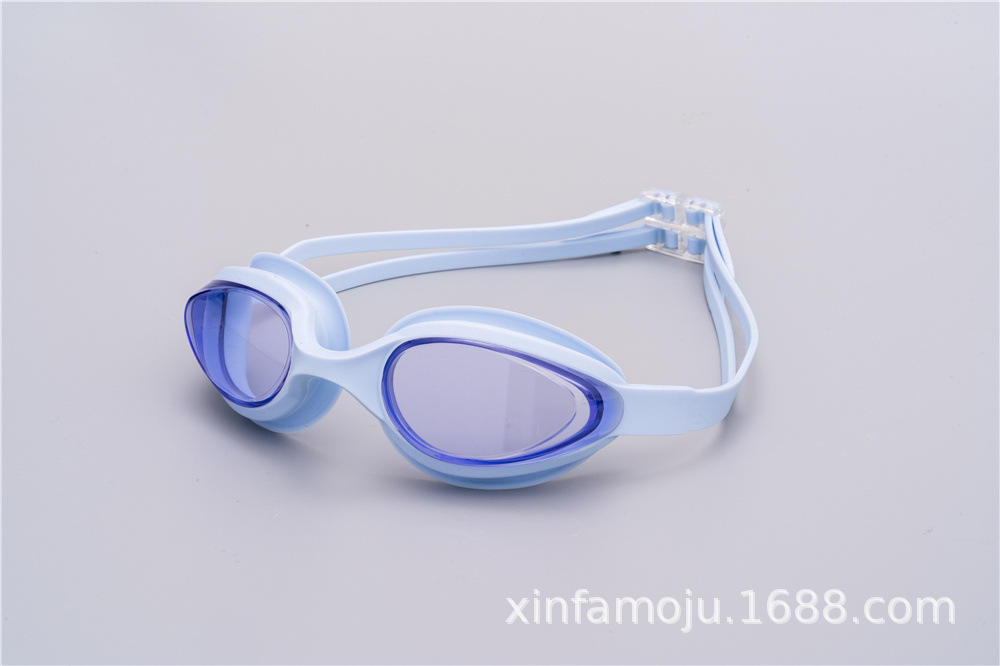 สีฟ้าอ่อนแบบเรียบ / บรรจุกล่อง